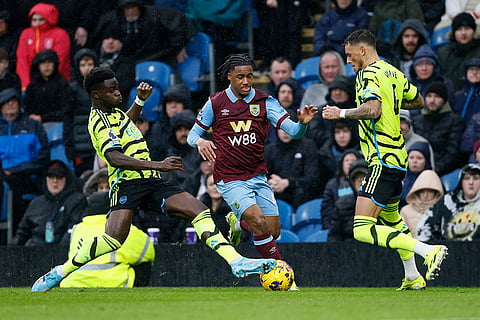 English Premier League 2023-24: Burnley vs Arsenal