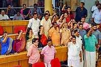 Photo: PTI : Budget Session of Kerala Assembly, representational image |