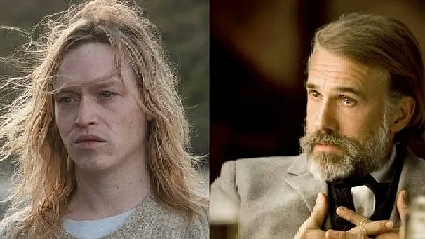 Instagram : Christoph Waltz And Caleb Landry-Jones