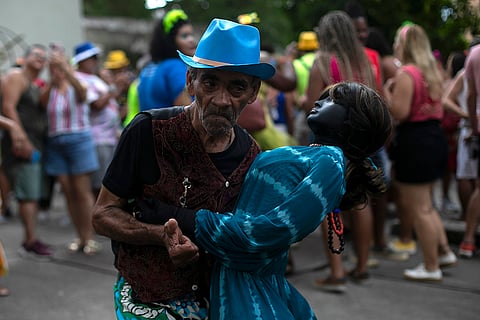 Brazil pre-Carnival parade