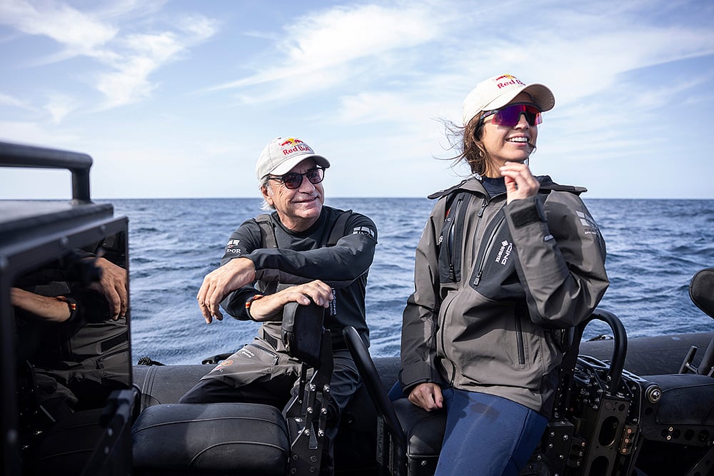 | Photo: Naim Chidiac / Red Bull Content Pool : Cristina Gutiérrez and Carlos Sainz