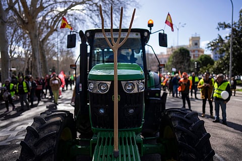 Spain Farmers Protest