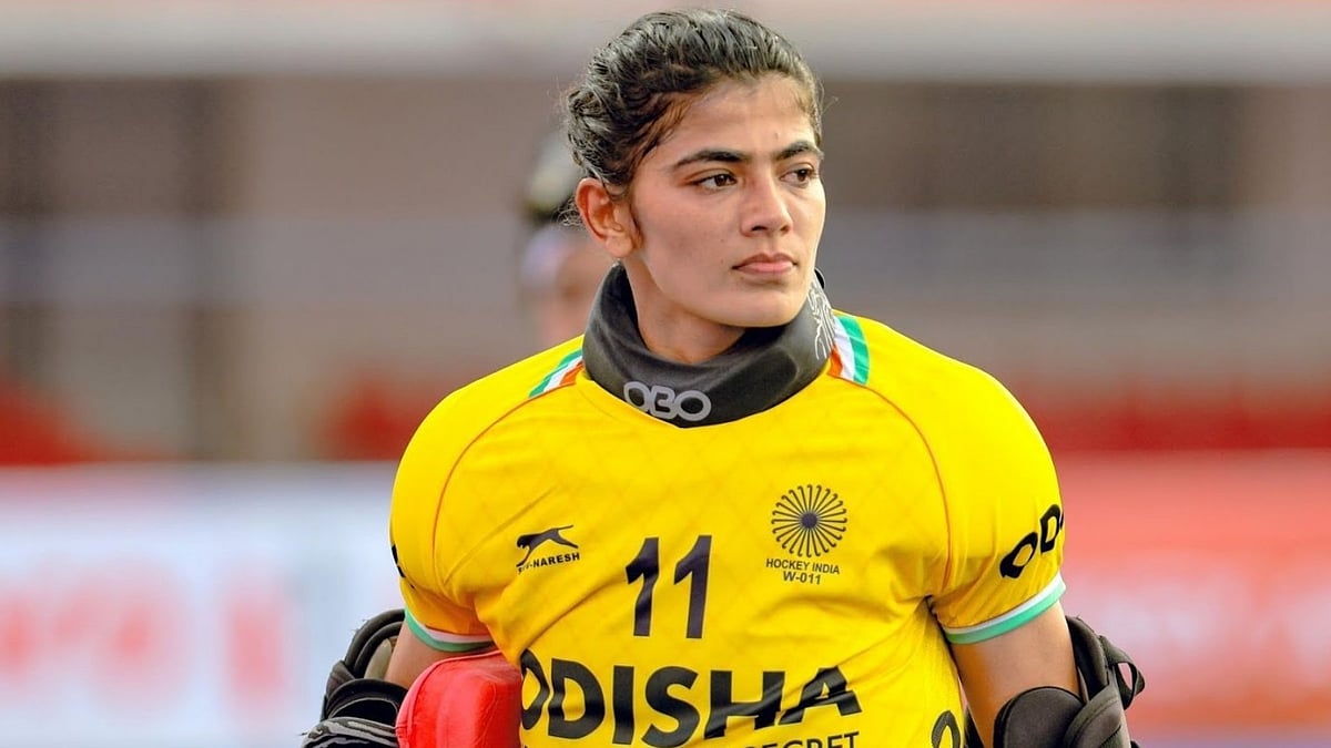 File : India women's field hockey player Savita Punia.