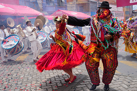 Carnival in La Paz