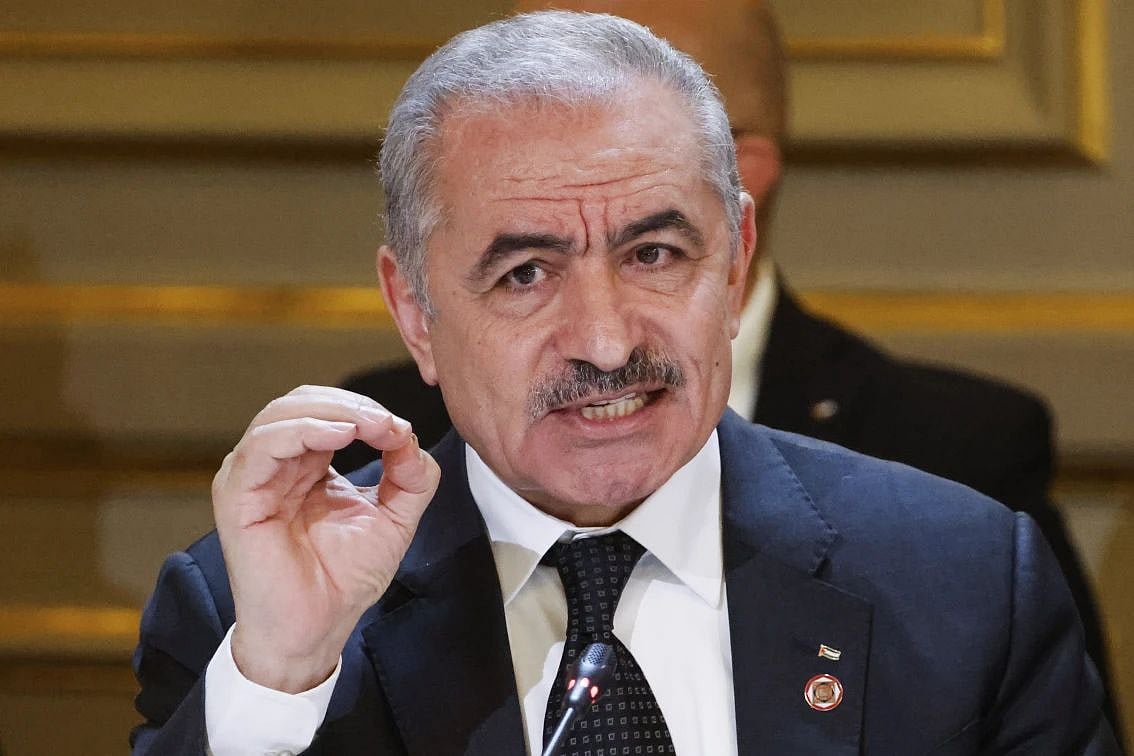 AP : Palestinian Prime Minister Mohammad Shtayyeh |