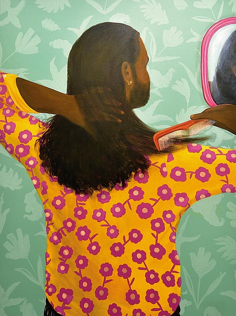 Pallavi Singh’s work from her ‘The Bather’ series