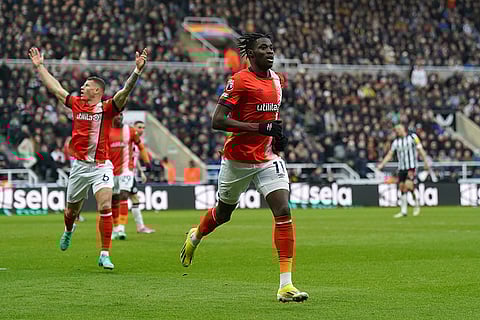 English Premier League: Newcastle United vs Luton Town