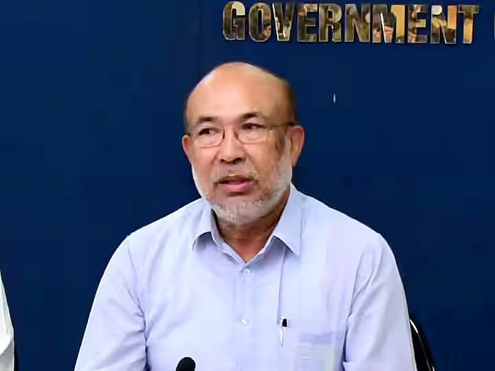 PTI : Manipur Chief Minister N Biren Singh |