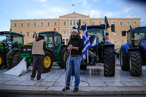 Greece Farmers Protest