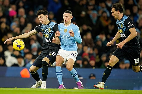 English Premier League: Manchester City vs Burnley