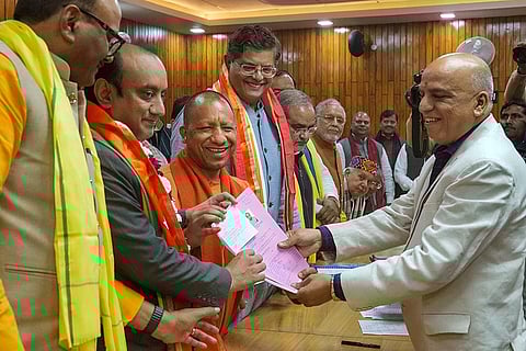 RS polls: Sudhanshu Trivedi files nomination