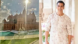 Instagram : Akshay Kumar attends inauguration ceremony of Dubai's first Hindu temple