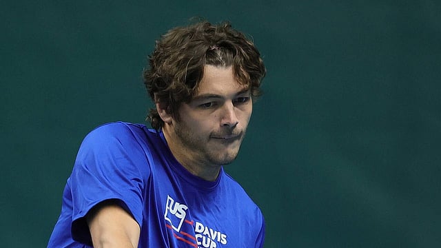Ukraine Vs United States, Davis Cup 2024, Qualifying Round: Taylor Fritz Seals USA's 4-0 Win