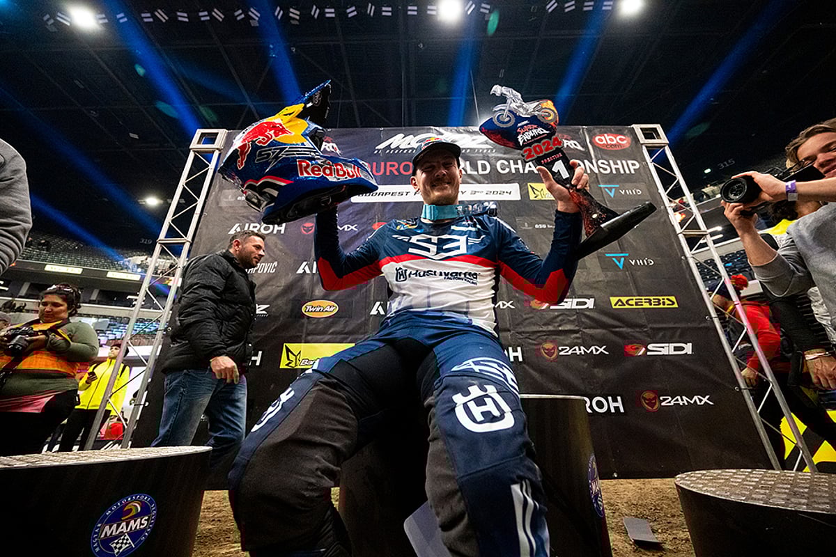 Billy Bolt Brings Up 5th SuperEnduro Victory In A Row