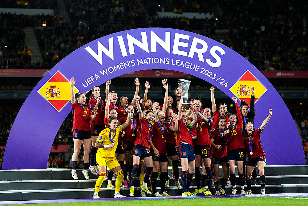 | Photo: AP/Jose Breton : UEFA Women's Nations League 2023-24 Final: Spain vs France