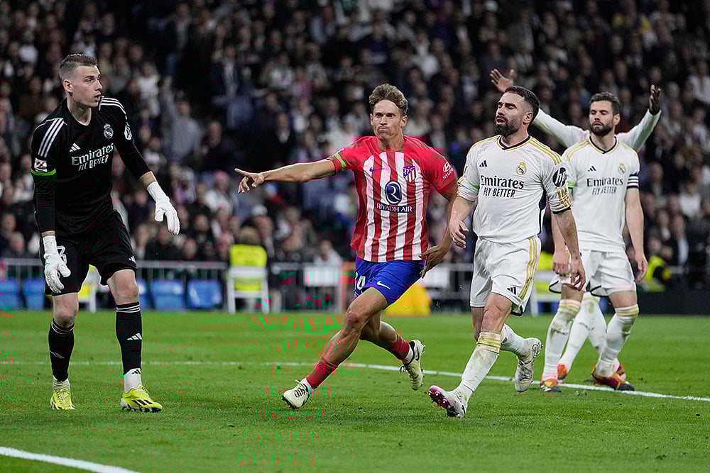 | Photo: AP/Bernat Armangue : La Liga: Real Madrid vs Atletico Madrid