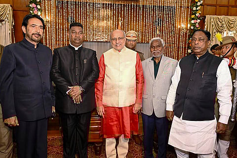 Oath ceremony of Champai Soren as Jharkhand CM