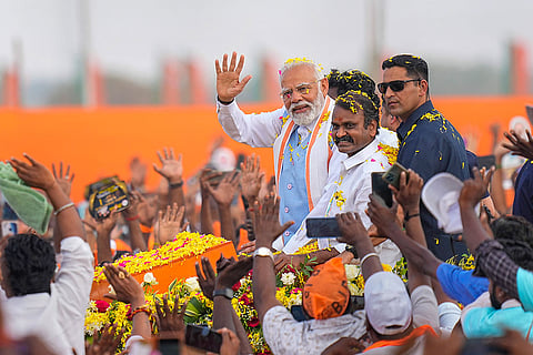 PM Modi in Tiruppur