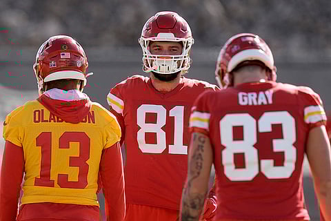Super Bowl LVIII: Kansas City Chiefs practice