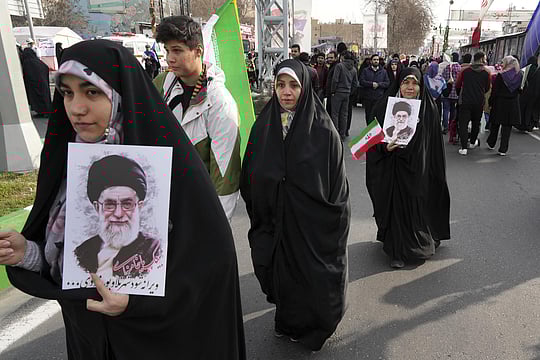 Iran Marks 45th Anniversary Of Islamic Revolution As Tension Grips Middle East