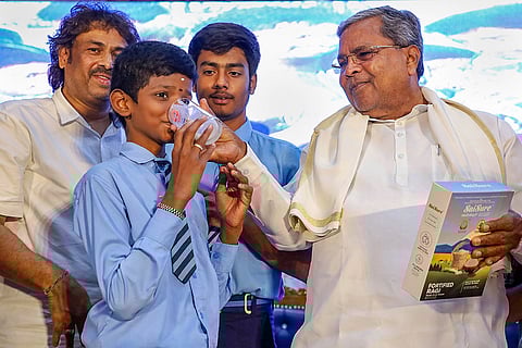 ''Ragi Malt'' drink launch