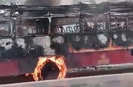 Maratha Quota Stir: Curfew Imposed In Tense Jalna, Protesters Set Bus On Fire