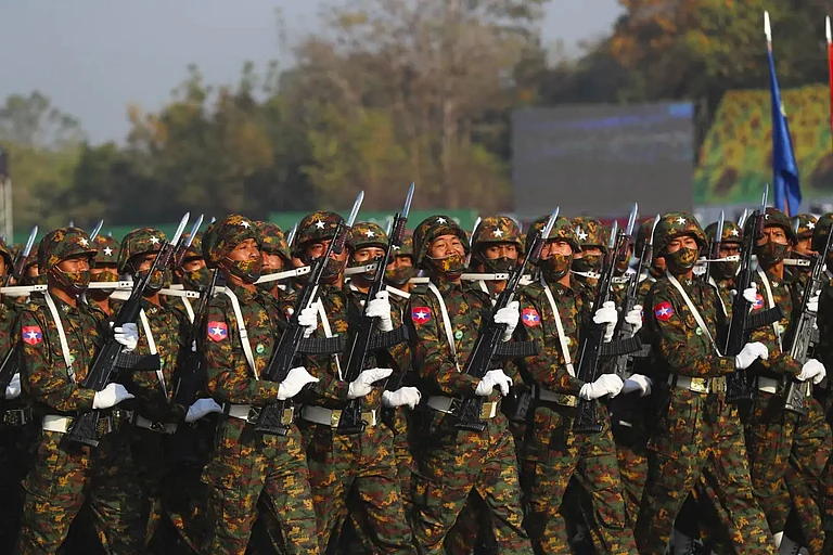 Myanmar's military government enforces conscription law |  - AP