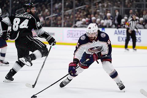 NHL 2023-24: Los Angeles Kings vs Columbus Blue Jackets