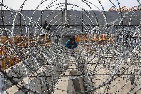 Security at Delhi borders