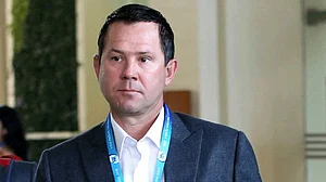 File Photo : India vs England: Australia's legendary cricketer Ricky Ponting on IND's show at Old Trafford.