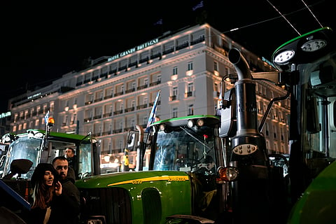 Greece Farmers Protest