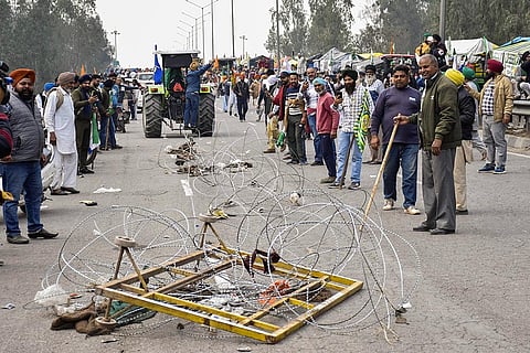 Farmers march: Tear gas hurled at farmers