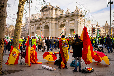 Spain Farmers Protest