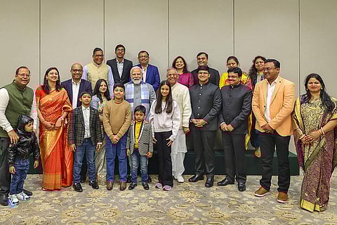 PM Modi meets Karpoori Thakur''s family