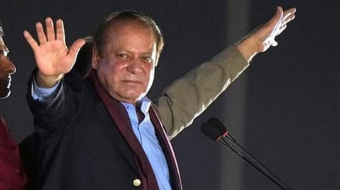 Former Pakistan Prime Minister Nawaz Sharif