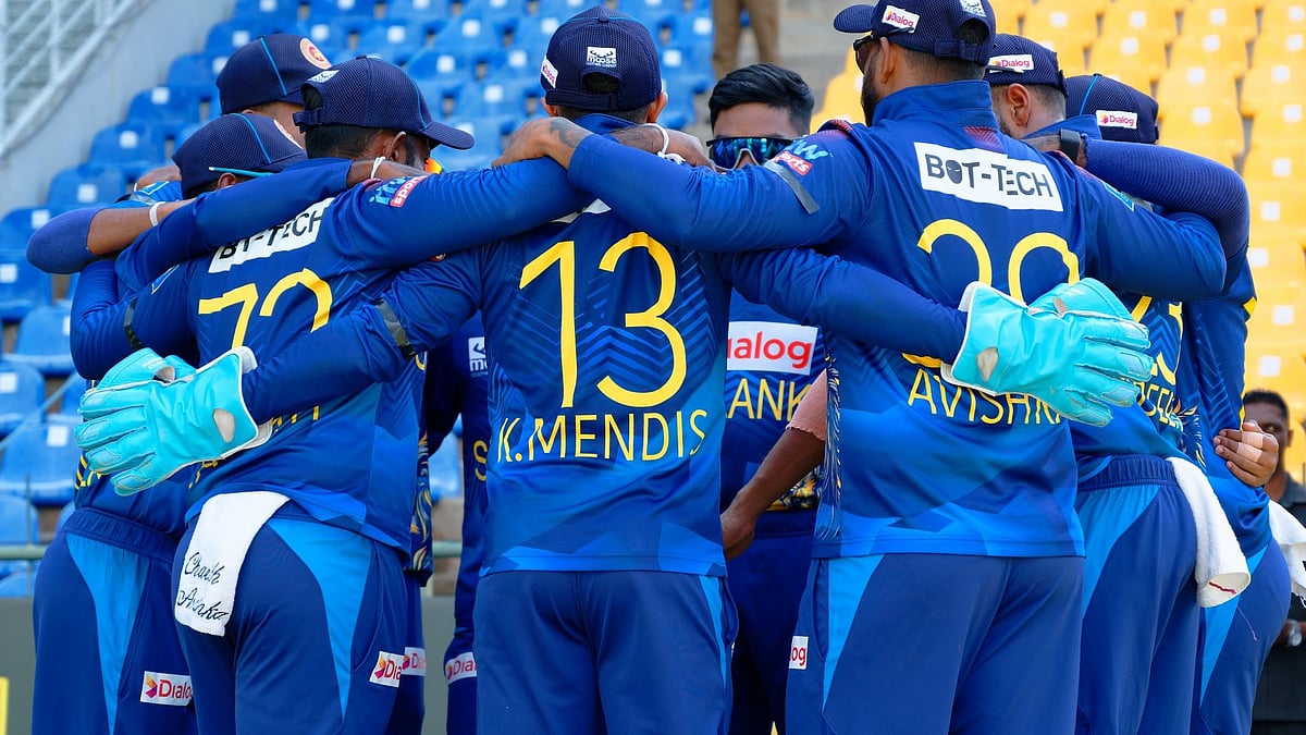 (Photo: X|OfficialSLC) : Sri Lanka National Cricket Team. 