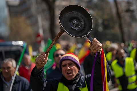 Spain Farmers Protest