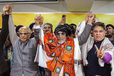 Sayed Mushtaq Bukhari joins BJP