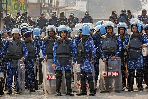 Farmers march: Security at Delhi borders