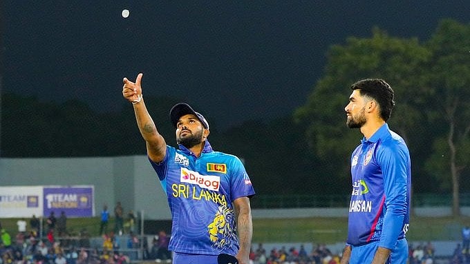 X/OfficialSLC : Sri Lanka take on Afghanistan in the third T20I.