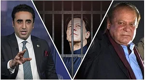 (Photo: AP, PTI Official/Collage by Outlook India) : Pakistan General Election 2024 |