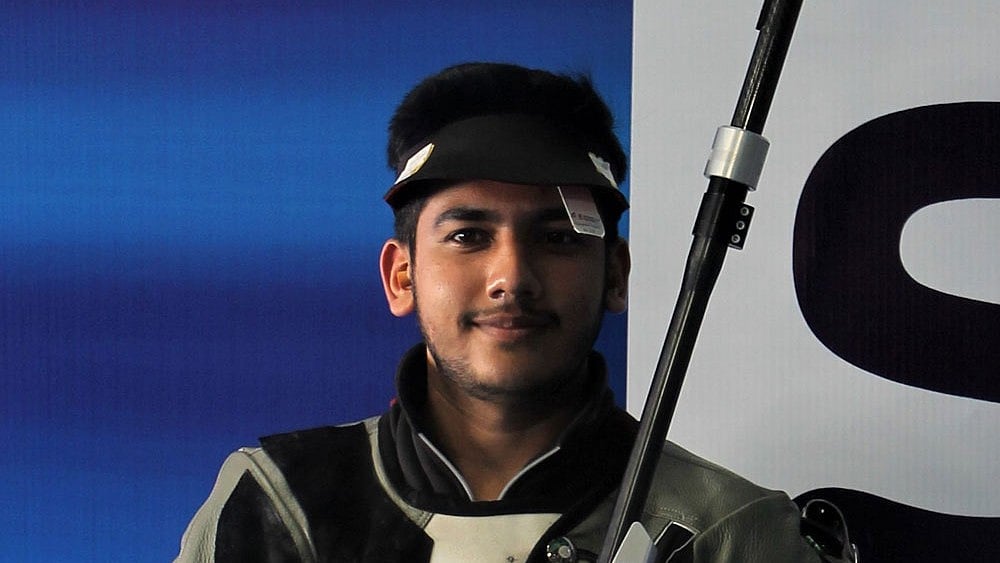 File : India's Aishwary Pratap Singh Tomar 