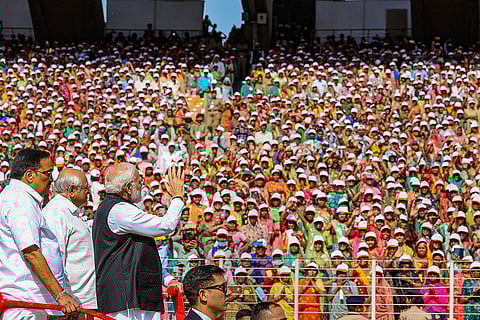 PM Modi at GCMMF golden jubilee celebration