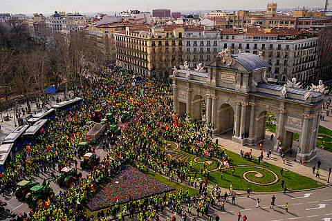 Spain Farmers Protest