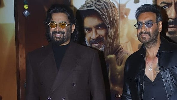 Instagram : Ajay Devgn and R Madhavan