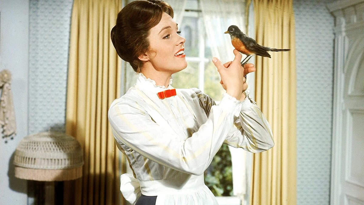 Facebook : Julie Andrews in 'Mary Poppins'