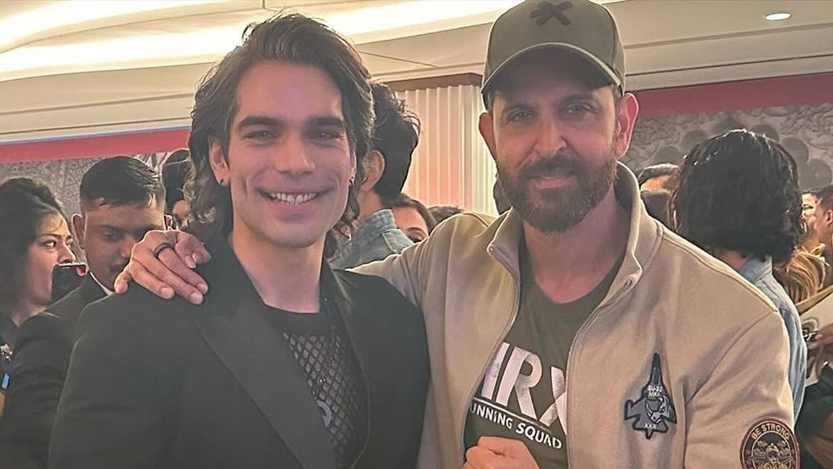 Instagram : Rishabh Sawhney, Hrithik Roshan