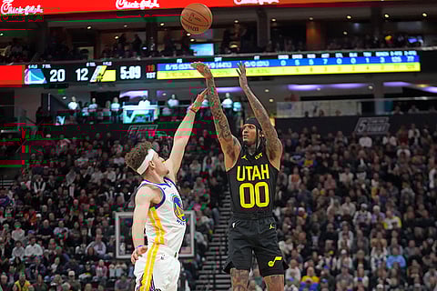 NBA 2023-24: Golden State Warriors Vs Utah Jazz