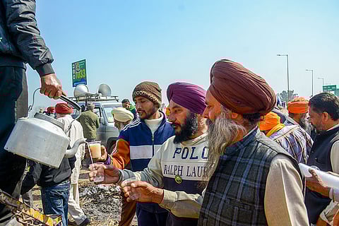 Farmers Delhi Chalo march