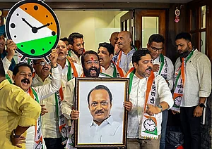 PTI : The Supreme Court allowed Ajit Pawar use the 'clock' symbol for the upcoming Maharashtra polls |